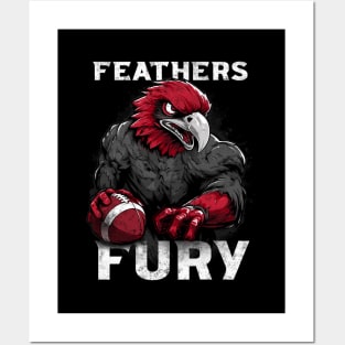 Feathers fury Posters and Art